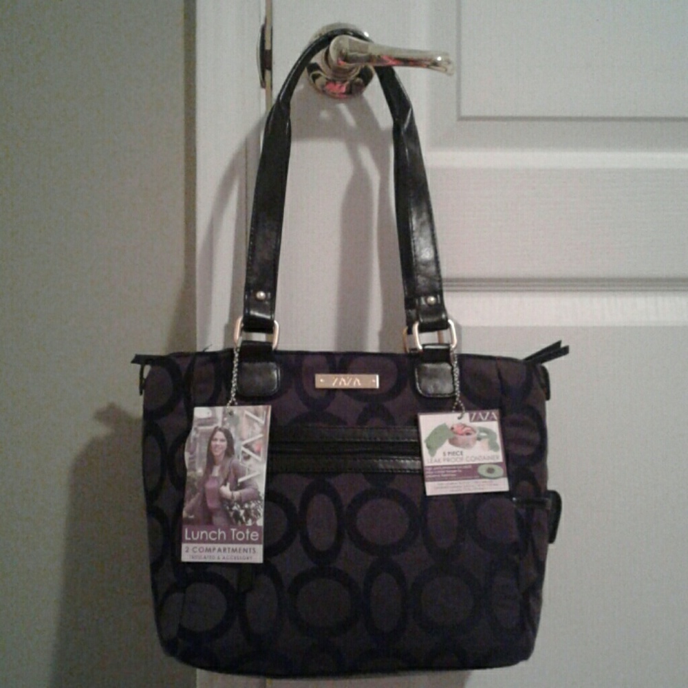 {Zaza} Lunch Tote / Bag NWT